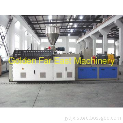 SJSZ80/156 Conical Twin Screw Extruder